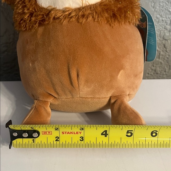 Squishmallows Brown Plush with Furry Hood - Picture 10 of 10